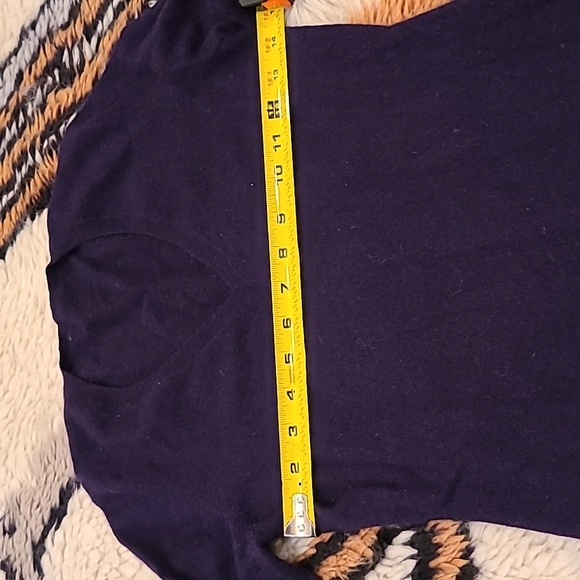 Aubergine Cashmere Sweater - Picture 5 of 6